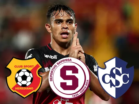 Aarón Suárez recibió el interés de un rival directo de Alajuelense: "Lo llamaron"