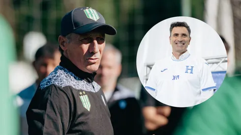 Pedro Troglio se refirió a la contratación de José Francisco Molina como DT de Honduras. Foto: X Banfield / FFH.