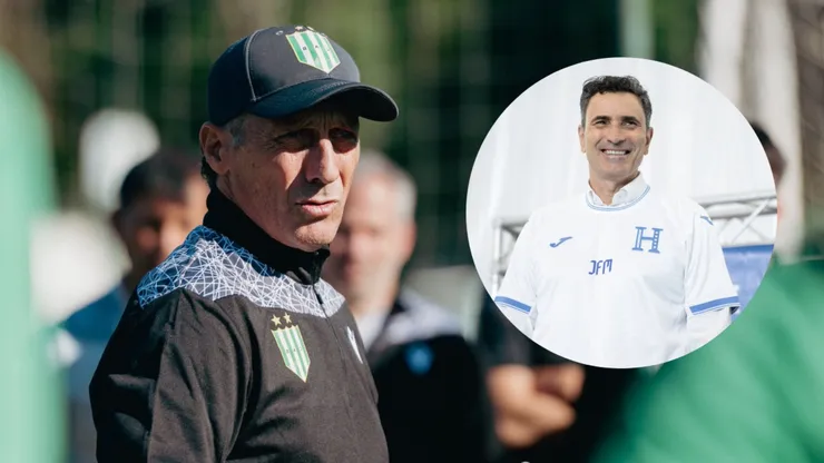 Pedro Troglio se refirió a la contratación de José Francisco Molina como DT de Honduras. Foto: X Banfield / FFH.