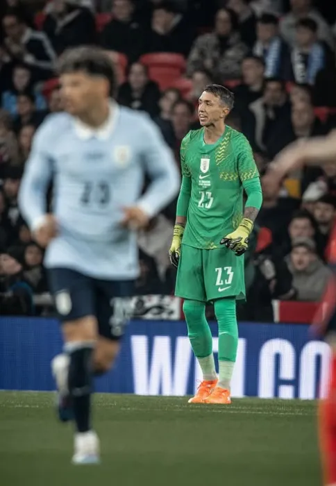 Muslera volvió al arco de Uurguay (AUF).