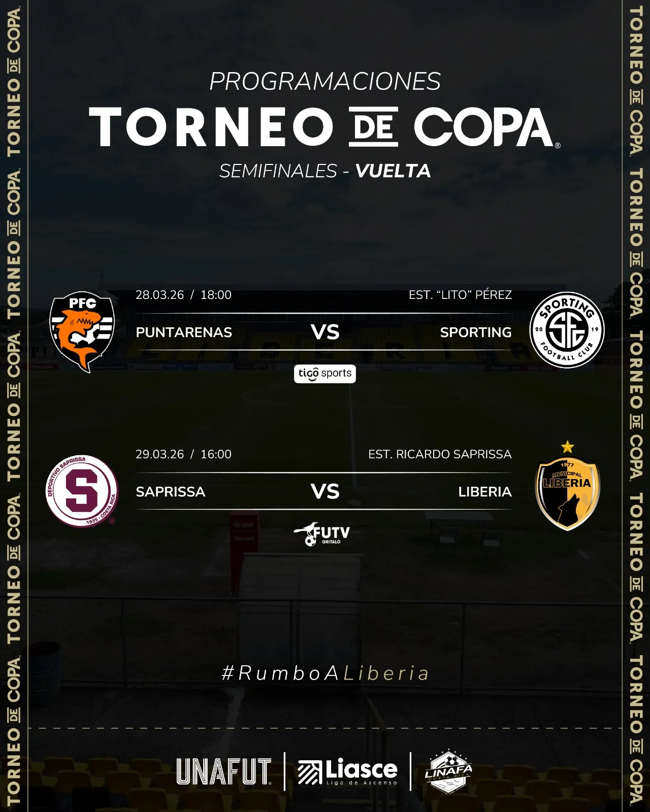 El Torneo de Copa de Costa Rica. (Unafut)