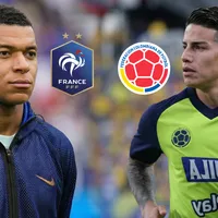Dónde ver Colombia vs. Francia GRATIS y posibles alineaciones