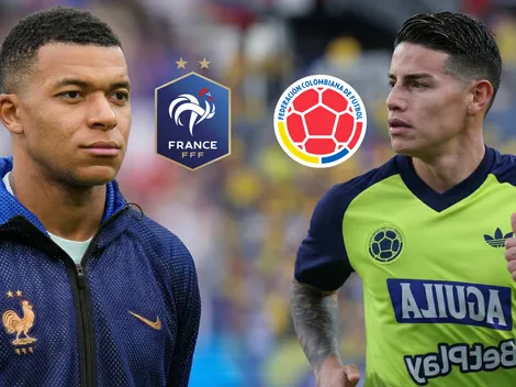 Dónde ver Colombia vs. Francia GRATIS y posibles alineaciones