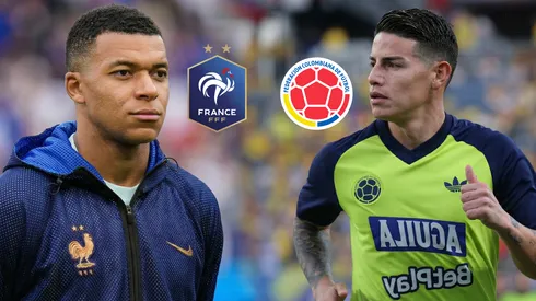 Francia choca con Colombia.