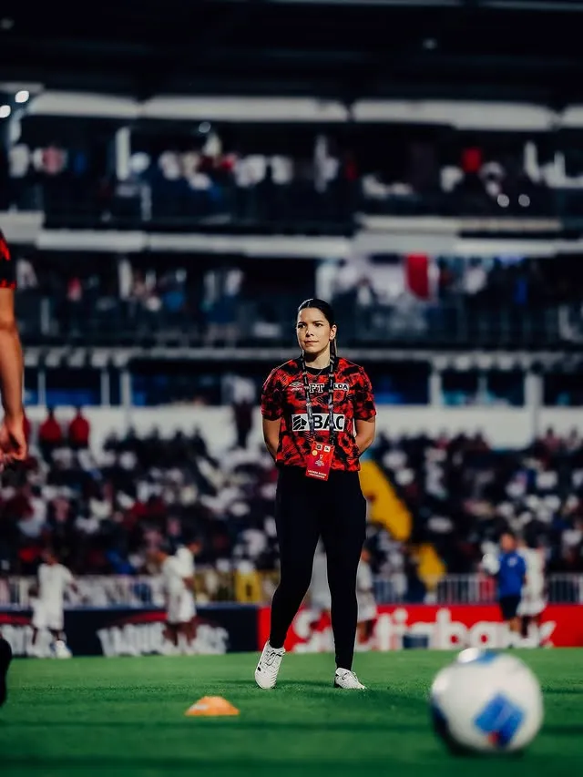 Mariana Obando, fisioterapeuta de la Liga (Instagram).