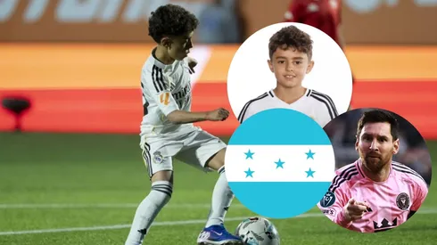 Es llamado como el "Mini Messi" de la cantera del Real Madrid.