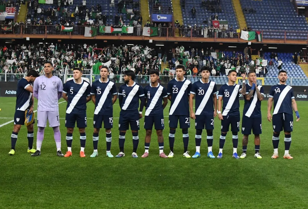 Guatemala fue vapuleada por Argelia.