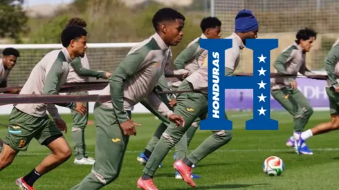 Los 25 jugadores de la Selección de Honduras preparan con alta intensidad el amistoso ante Perú. Foto: FFH.