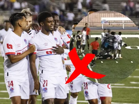 El vídeo que deja mal parado a Olimpia y Motagua en USA: así fueron los puñetazos entre jugadores