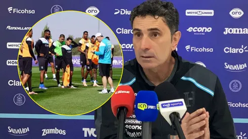 José Francisco Molina dio su última conferencia de prensa antes de jugar contra Perú.