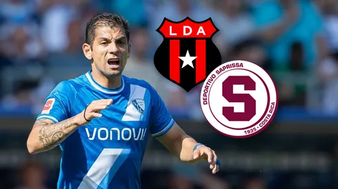 Cristian Gamboa descartó a Saprissa y LDA.