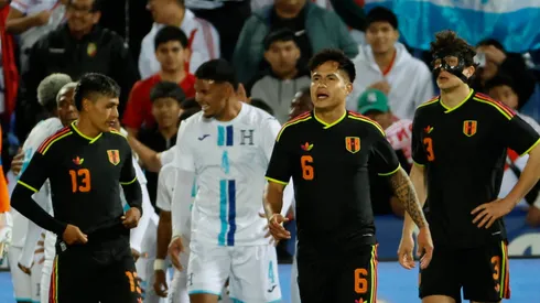 Perú sufrió con la Selección de Honduras que empató el 2-2 en el último minuto. Foto: EFE.