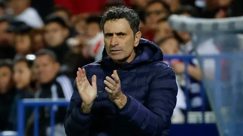 José Francisco Molina en su debut como entrenador de la Selección de Honduras. Foto: EFE.