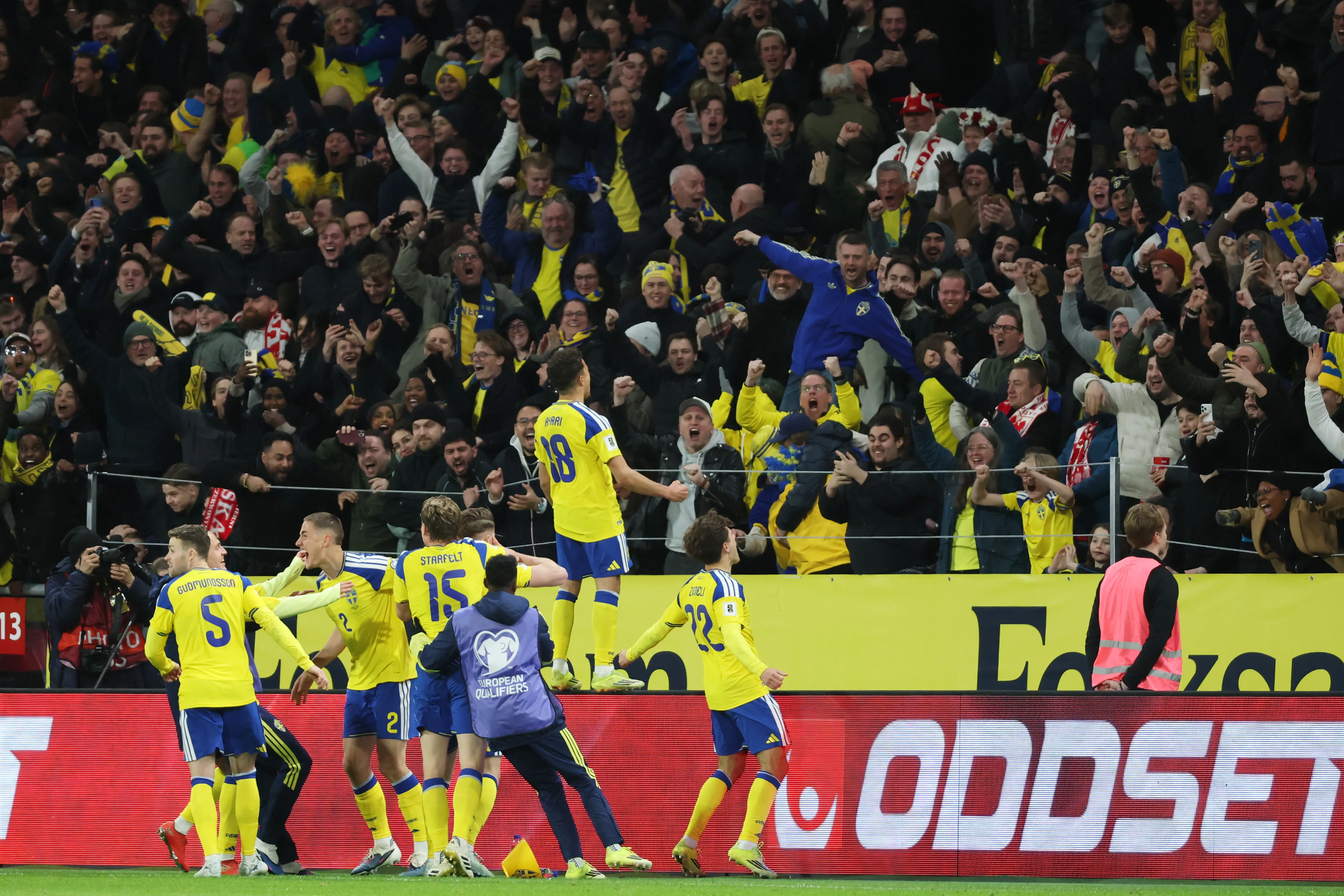 Gyokeres llevó a Suecia al Mundial 2026 (Getty Images).