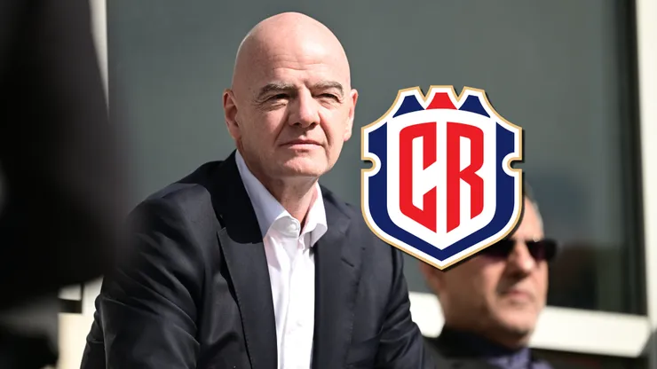 Infantino le envió un mensaje a Costa Rica.