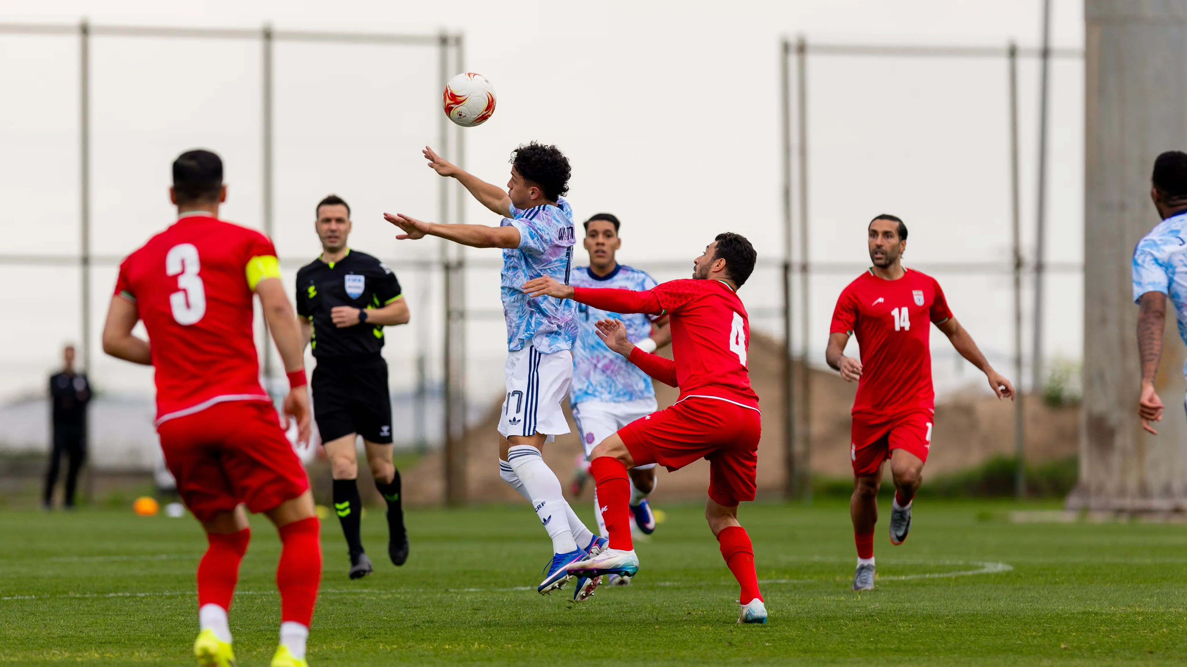 Irán venció 5-0 a Costa Rica. (Foto: La Nación)