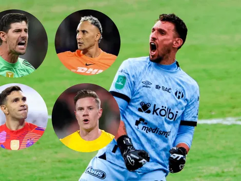 Entre Keylor Navas, Courtois, Dibu Martínez y Ter Stegen: Washington Ortega no dudó al elegir
