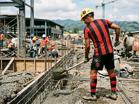 Se formó en Alajuelense, se fue y ahora trabaja en la construcción