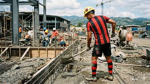 Ex Alajuelense ahora trabaja en la construcción.