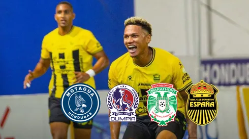 Jean Jack Bapstiste anotó en el clásico sampedrano para darle la victoria a Marathón. Foto: X Real España.