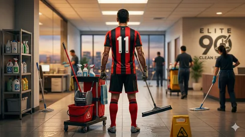 El curioso caso de un ex atacante manudo.