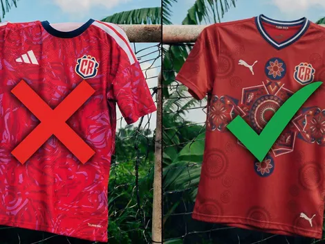 Puma, Umbro o Joma: así podría ser la próxima camiseta de Costa Rica