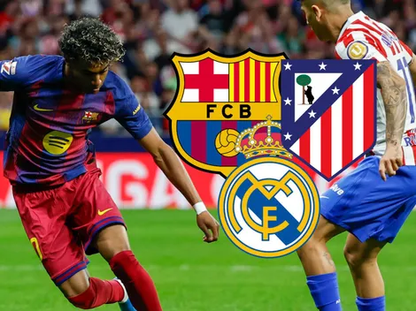 Así está la tabla de posiciones de La Liga de España tras la victoria del Barcelona y la derrota del Real Madrid