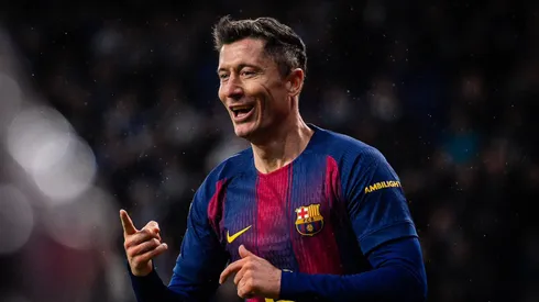 Lewandowski le da el triunfo a los culés.