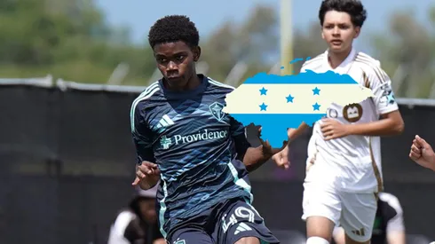 Cristopher Batiz tuvo una destacada participación en la Adidas Cup disputada en Estados Unidos. Foto: Legión Catracha.