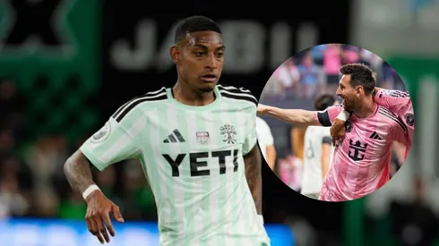 Joseph Rosales fue titular en el encuentro que Austin FC enfrentó al Inter Miami. Foto: Redes sociales.