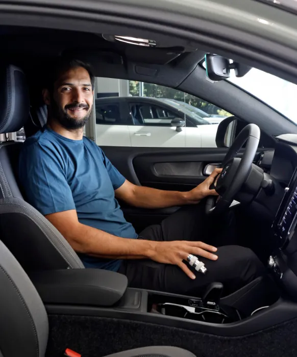 Celso Borges es embajador de Volvo (Mayela López).