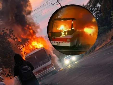 Incendio destruye el bus de un equipo de Costa Rica: 7 jugadores afectados