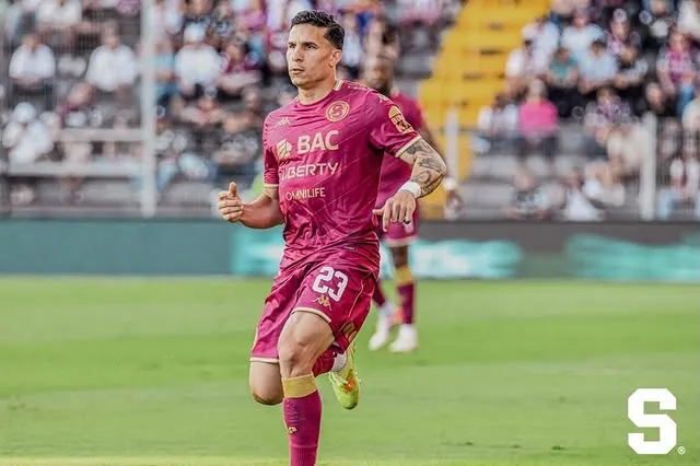 Paradela llegó a la quinta amonestación en el Clausura 2026 (Saprissa).