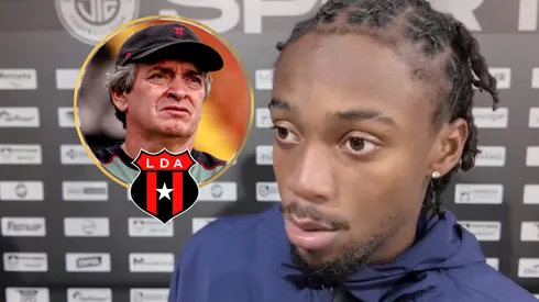 Tristan Demetrius habló tras su estreno goleador con Guadalupe.