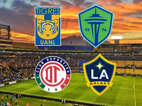 Concachampions hoy: a qué hora y dónde ver Tigres vs. Seattle Sounders y Toluca vs. LA Galaxy