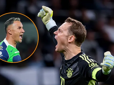 Manuel Neuer replicó uno de los récords más brutales de Keylor Navas en Europa