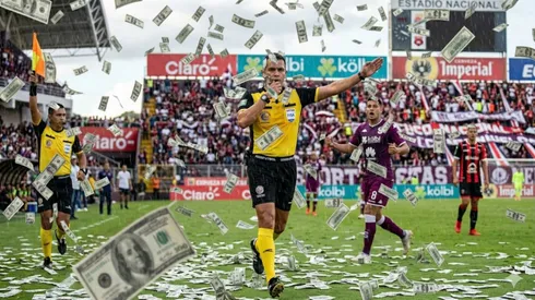 Esto es lo que gana un árbitro en Costa Rica.