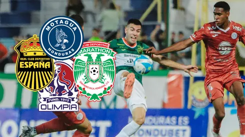 Marathón le arrebató el invicto a Motagua en el Clausura 2026. Foto: X Marathón.