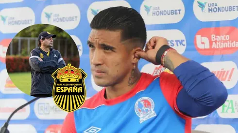 Michaell Chirinos lanzó una clara sugerencia a Real España tras renuncia de Jeaustin Campos. Foto: La Prensa.