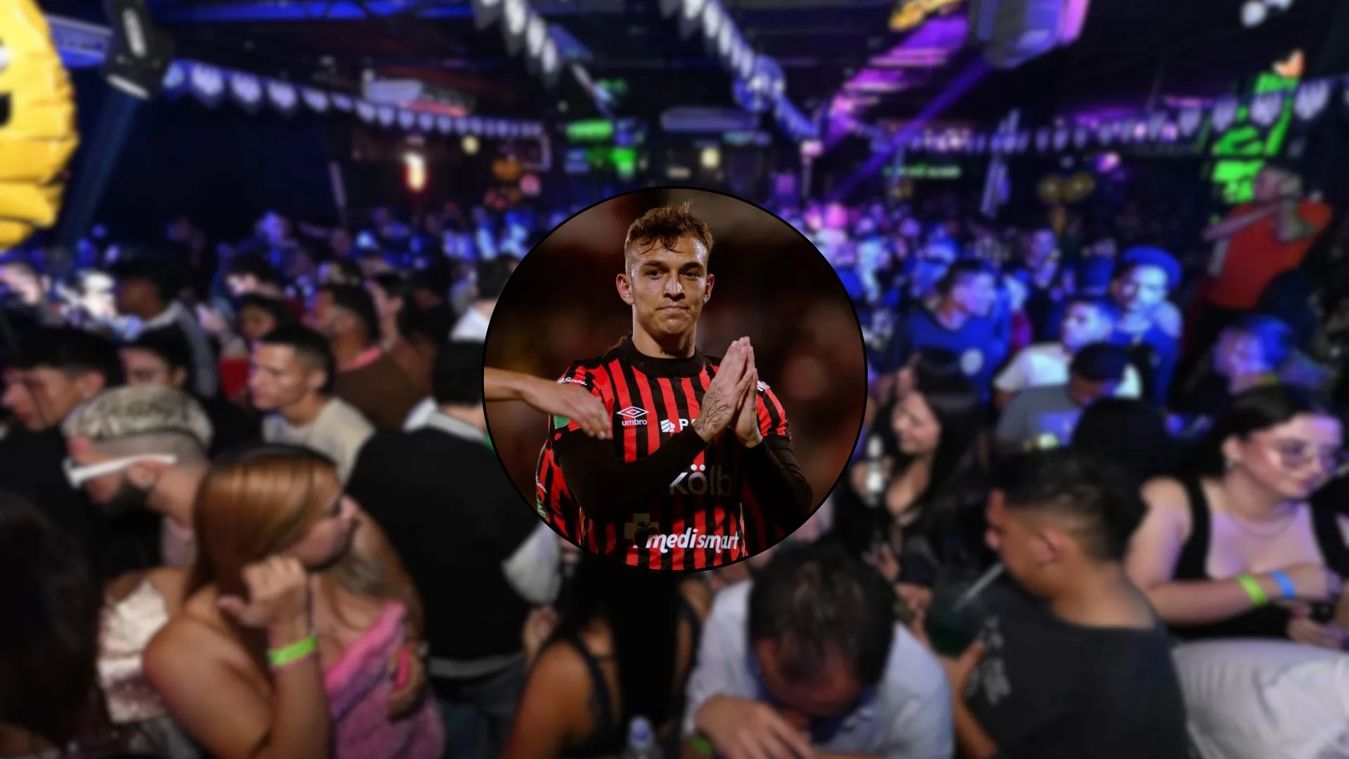 kenneth vargas-bar la cali-alajuelense-escandalo