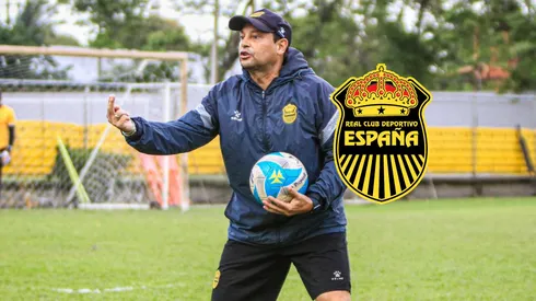 Jeaustin Campos durante un entrenamiento en la sede de Real España en San Pedro Sula. Foto: X Real España.