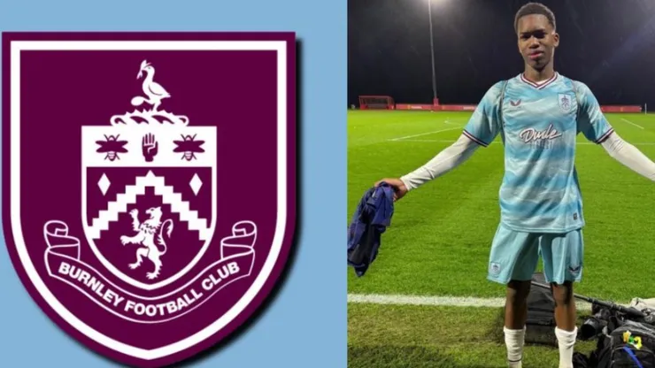 Keyvan Figueroa ha dado un gran salto en Inglaterra con el Burnley.