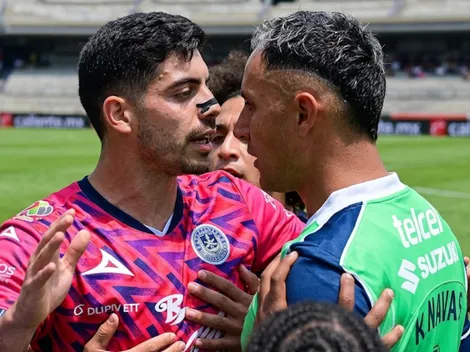Keylor Navas explotó contra Brian Rubio y se armó una trifulca