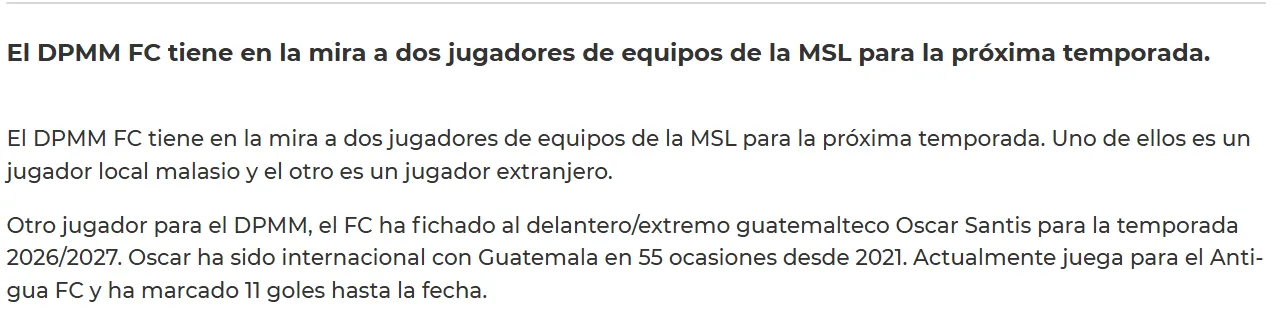 Sitio oficial del FC DPMM.