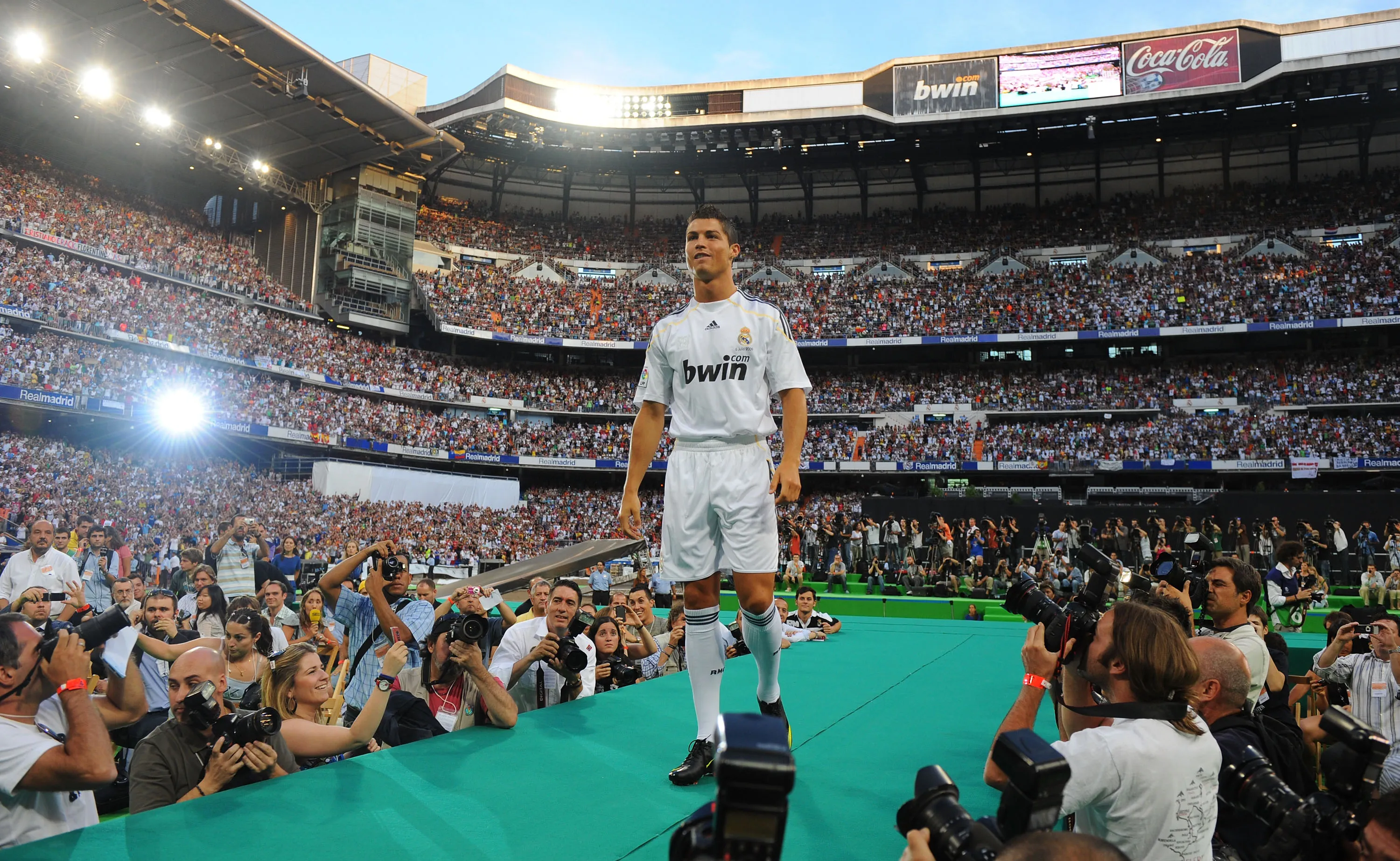 Cristiano Ronaldo movía millones en la Casa Blanca (Getty Images).