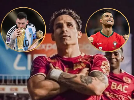 Entre Messi y Cristiano Ronaldo: Luis Paradela no dudó al elegir al mejor