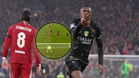 Dembélé fue el gran verdugo de Liverpool.