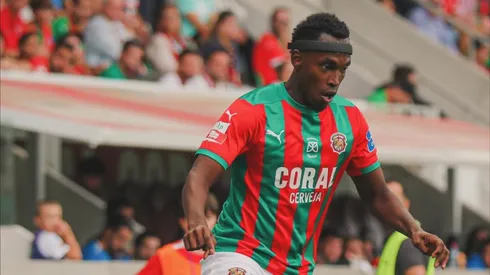 Alberth Elis durante su etapa con el Marítimo de la segunda división de Portugal. Foto: aelis17.