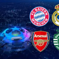 A qué hora y dónde ver Bayern Munich vs. Real Madrid y Arsenal vs. Sporting Lisboa
