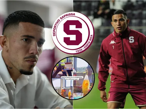 Postura de Saprissa con Jefferson Brenes y Bancy Hernández tras filtrarse fotos suyas con licor